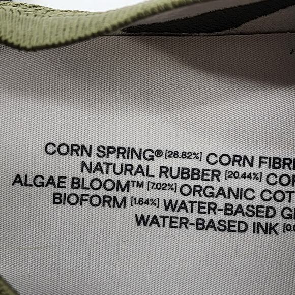 HYLO Light Eco-Conscious Corn Runners Trainers Khaki Sneakers Size 10 - Picture 6 of 7